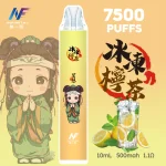 一次性電子煙｜INF 無限 × 鬼滅之刃 聯名款｜7500口 - 冰凍檸茶口味