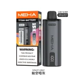 一次性電子煙｜MEHA 魅嗨 TITAN 泰坦｜15000口-鈦空啞灰顏色主機.webp